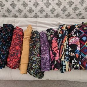 Set of 11 lularoe leggings